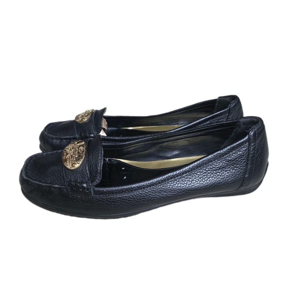 Lauren Ralph Lauren Black Label Leather Loafers Driving Shoes, Womens Size 6.5 M - Picture 5 of 12